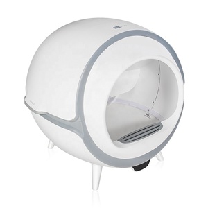 Caja de arena de tofu para gatos, kit de entrenamiento de inodoro grande con Control automático por WIFI, con aplicación, 2022 - Product Image 1