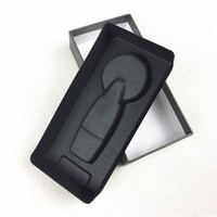 Boîte en carton rigide avec couvercle et base personnalisés OEM, gaufrage, vernis UV sélectif, pour l'emballage d'électronique grand public