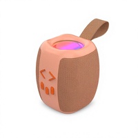 JEDEL Mini Portable 5.3 Speaker 5W Speaker Nirkabel Kartu TF USB AUX Kain Audio Luar Ruangan Rumah