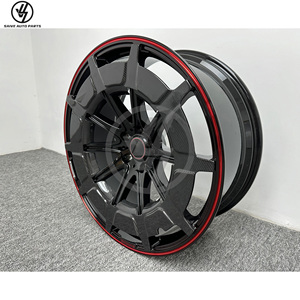 Jantes forgées R Style Carracing neuves avec revêtement en carbone sec pour Mercedes Classe G W464/G500/AMG G63 2019-2022 23" 24" - Product Image 5