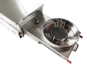 Placa de Cocina de Inducción Extraíble para Autocaravana, Fregadero de Acero Inoxidable, Combo de Cocina para Remolque de Viaje, Caravana, Autocaravana, Encendido por Pulso - Product Image 3