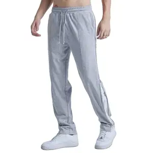 Pantaloni sportivi 280 Gsm 100% cotone per il tempo libero fornitori di abbigliamento