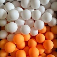 Pasokan Langsung Pabrik Bola Tenis Meja Elastis Tinggi Tahan Lama Warna Kuning Putih Terbuat dari Material ABS Generasi Baru 40 mm