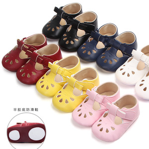 Chaussures pour bébé fille, chaussures décontractées pour bébé, chaussures de princesse en cuir PU, chaussures à semelle souple pour nourrissons - Product Image 2