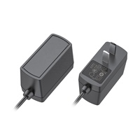 Adaptateur secteur à commutation AC/DC 12V 1A 12W avec lumière LED bleue, prise EU, adaptateur de commutation 12 volts, chargeur de batterie au lithium disponible, plus petit