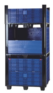 Estantería de almacenamiento de plástico personalizable de fábrica con fácil montaje y diseño ventilado para organización de almacén - Product Image 2