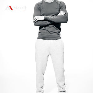 Pantalones de chándal de lona ligeros para hombre, estilo informal con logotipo personalizado, la mejor calidad a bajo precio, venta al por mayor de fabricante - Product Image 3