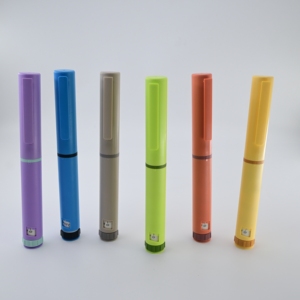 Multicolor Candy <b>Pen</b> Injector 60IU 3ml Reusable Plastic Injection <b>Pen</b> with Gift Box <b>Refillable</b> Dose <b>Pen</b> for Salon Use - Product Image 4