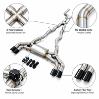 Système d'échappement Valvetronic pour BMW M5 F90 4.4T 2018-2023, échappement Catback en acier inoxydable, tuyau d'échappement de haute qualité