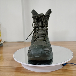 Bottes tactiques légères en daim TSB08 avec injection de PU haute densité, coupe haute et bottes montantes - Product Image 2