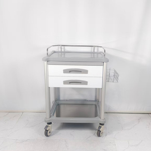 Troli Perawatan Rumah Sakit Troli Klinis Medis Troli Darurat ABS Mobile Gerobak Obat Darurat GH Medical Warna Sesuai Pesanan - Product Image 6