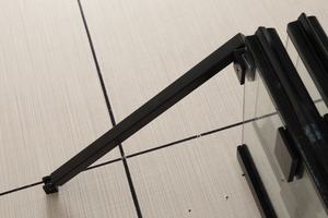 Porte de <span class=keywords><strong>baignoire</strong></span> en verre trempé, <span class=keywords><strong>noir</strong></span>, sans cadre, lot de 3 tendeurs de <span class=keywords><strong>baignoire</strong></span>-douche, <span class=keywords><strong>baignoire</strong></span> et douche - Product Image 4