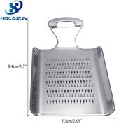 Mini hachoir manuel en acier inoxydable pour herbes, gingembre et ail, design simple, durable, multifonctionnel et résistant à la chaleur