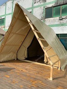 Tienda de Campaña <span class=keywords><strong>Milo</strong></span> Safari - Alojamiento Glamping de Lujo con Lona Impermeable para Exteriores - Product Image 5