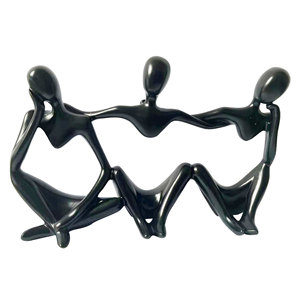 Ornement nordique décor <span class=keywords><strong>à</strong></span> la maison résine sculpteur Art ornement de trio - Product Image 5