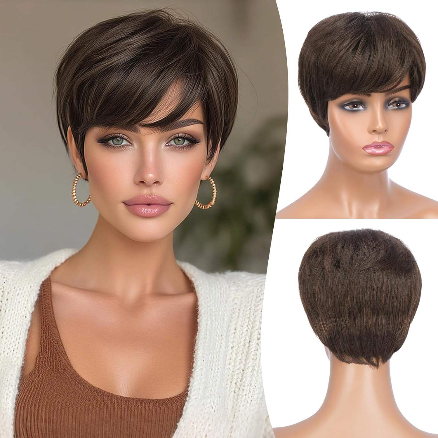 Marrón con reflejos