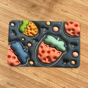 3D in không trượt sàn không thấm nước Mat lối vào tùy chỉnh in Thảm in doormats - Product Image 6