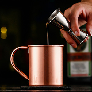 Sıcak satış bakır Moscow <span class=keywords><strong>Mule</strong></span> kupaları dövülmüş bardak paslanmaz çelik ısı yalıtım bakır kaplama altın kolları ile kupa bakır - Product Image 4