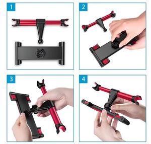 Wohefu ที่วางโทรศัพท์ในรถอเนกประสงค์, ใหม่ที่วางโทรศัพท์มือถือแท็บเล็ตปรับได้หลายมุมที่วางโทรศัพท์ด้านหลังเหมาะสำหรับ <span class=keywords><strong>iPad</strong></span> - Product Image 6