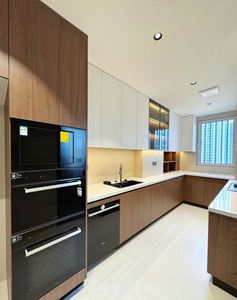 Service de personnalisation de toute la maison, cuisine moderne en aggloméré, mobilier de cuisine minimaliste de luxe pour villa - Product Image 1