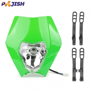 Cubierta de máscara de faro de motocicleta Universal de Material ABS con bombilla para EXC EXCF SX XC <span class=keywords><strong>125</strong></span> 150 250 350 450 - Product Image 1