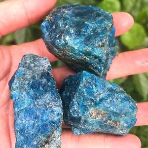 Pietre curative dei cristalli grezzi dei campioni minerali del quarzo dell'<span class=keywords><strong>apatite</strong></span> <span class=keywords><strong>blu</strong></span> grezza all'ingrosso della roccia naturale - Product Image 4