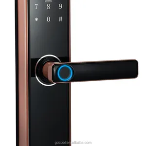 G850 Smart Lock Fingerprint Door Lock Card Code Key Fingerprint Smartphone High Quality Apartment Hotel Door Lock Aluminium