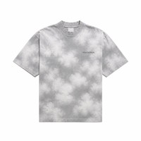 T-shirt vierge de luxe 240 GSM, style alternatif, coupe minimaliste moderne, 100% coton filé à l'anneau, impression de logo personnalisée