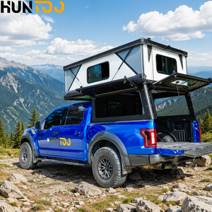 <span class=keywords><strong>Caravane</strong></span> de voyage australienne en aluminium Huntoo Factory Summer, remorque pour véhicules de loisirs, <span class=keywords><strong>caravane</strong></span> à toit rigide, échelle, tente de toit pour voiture - Product Image 1