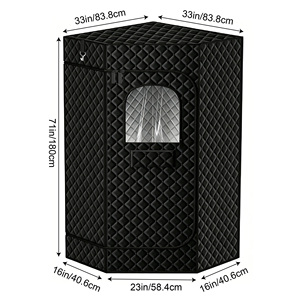 Sauna de barril para exteriores Vanace, tradicional, con calefacción a leña o eléctrica, para jardín, patio trasero o spa en casa. - Product Image 6
