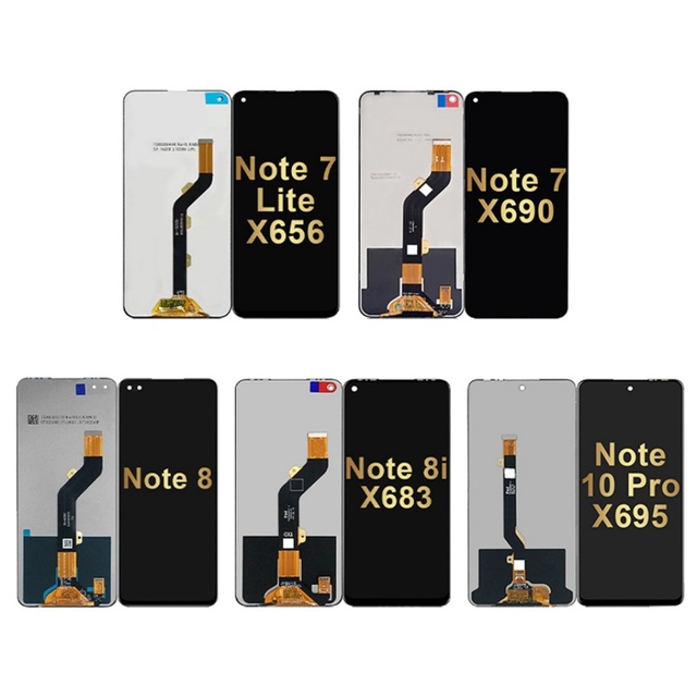Lcds Replacement Display for Infinix Note 7 8i 10 11s 12 30i Pro VIP Lite 5G Touch Screen Digitizer Assembly