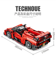 Vente chaude SEMBO 701942 1:14 modèle voiture jouets blocs de construction compatibles avec toutes les grandes marques techniques pour les enfants