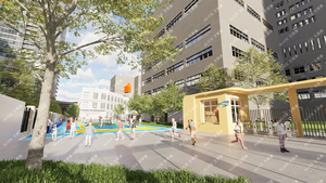 Meilleur toboggan en plastique pour enfants pour les jardins d'enfants et les terrains de jeux - Mobilier de terrain de jeux éducatif - Product Image 3