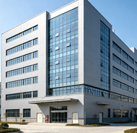Solución Moderna para Edificios Comerciales de Oficinas Prefabricados de Estructura de Acero de Múltiples Pisos, Espacio de Trabajo Urbano Duradero y Flexible