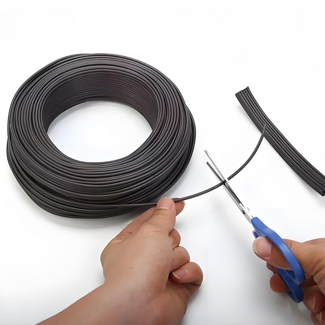 Flexible Magnetic Zipper Rubber Magnetic Cylinder Soft Magnetic Cord for Garments