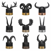 Bouchons de Parfum en Zamac Personnalisables (Taille et Couleur) OEM/ODM avec Portraits d'Animaux Têtes de Bête - Démarquez-vous sur le Marché du Parfum