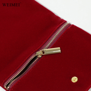 WEIMEI Custom Microfiber <b>Jewelry</b> Pouches Hign Quality <b>Jewelry</b> Pouch with Logo Customized <b>Jewelry</b> <b>Packaging</b> Button Bags - Product Image 3