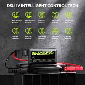 Yesper Armor Mini Xe Nhảy Khởi Động 12V Xách Tay Đa Chức Năng Xe Khởi Động 8000MAh Khẩn Cấp Pin Tăng Cường - Product Image 5