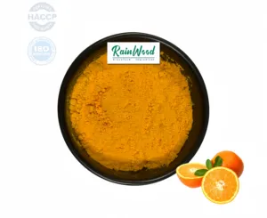 مسحوق عصير البرتقال العضوي النقي القابل للذوبان في الماء من Rainwood مسحوق البرتقال