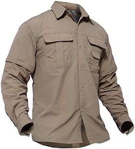 Chemises tactiques personnalisées pour hommes, travail en plein air, pêche, <span class=keywords><strong>chasse</strong></span>, vêtements de combat, <span class=keywords><strong>chemise</strong></span> cargo décontractée à manches longues, protection solaire anti-déchirure - Product Image 1