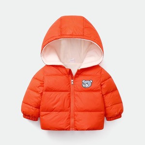 2025 nuova giacca da bambino con cerniera per bambini con cappuccio in <span class=keywords><strong>pile</strong></span> per bambini e bambini, abbigliamento invernale - Product Image 4