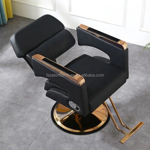 Professionale nuovo di lusso antico barbiere sedia tintura di stiratura e taglio capelli sedie salone di bellezza mobili - Product Image 3