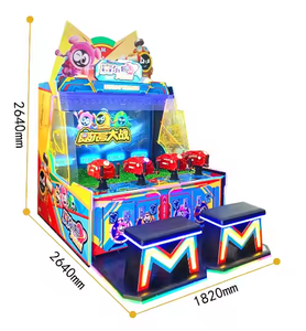 Factory Wholesale Battle Seer Coin Operated Kids Prize Fun Water Jet Shooting Arcade Game <b>Machine</b> Metal <b>Amusement</b> Park - Product Image 6