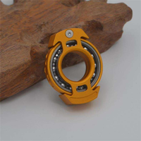 Nouveau Fingears Spinning EDC, petit jouet en métal à cliquet, anneau haptique pour hommes, Fidget Spinner pour adultes