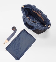 Sac fourre-tout matelassé en velours fait main pour femme, noir et bleu marine, personnalisé, style africain, grande, moyenne ou petite taille, Zhejiang 2026