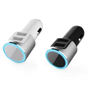 Support de téléphone à charge rapide avec logo personnalisé, chargeur de voiture USB - Product Image 5