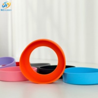 Bouteille d'eau Tumbler Boot Sleeve Silicone Bottom Sleeve Protector Cover Case Rubber Drink CoasterSilicone Bottom