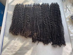 Cabello de templo Remy indio virgen barato 100% sin procesar, cabello humano recto de hueso chino barato mechones LOCs - Product Image 3