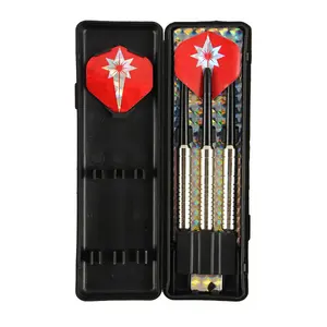 Made In Taiwan Low MOQ Professional PVC Flights Brass Darts Set Game For Export Sale