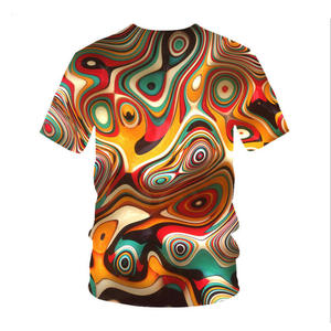 Fabricant en gros mode confortable <span class=keywords><strong>garçon</strong></span> T-shirt 3D numérique Anime impression sublimation T-shirt adolescent manches courtes hauts - Product Image 1